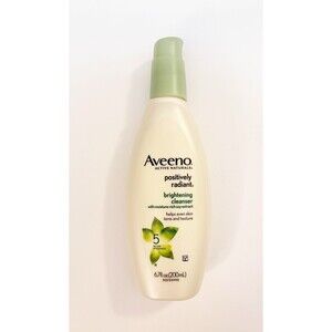 Aveeno Positively Radiant Brightening Cleanser 6.7oz pump